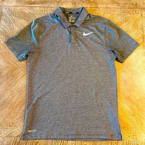 Nike golf polo black size medium